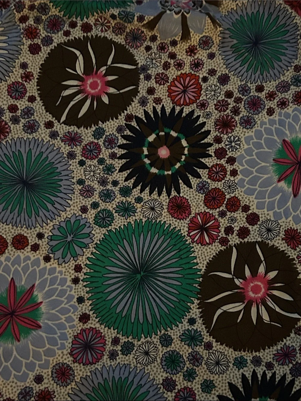 Hanna Andersson Flower Print Tunic Dress 6-7